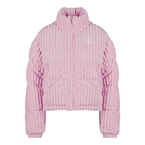 Karl Kani Γυναικείο μπουφάν Corduroy Short Puffer Jacket